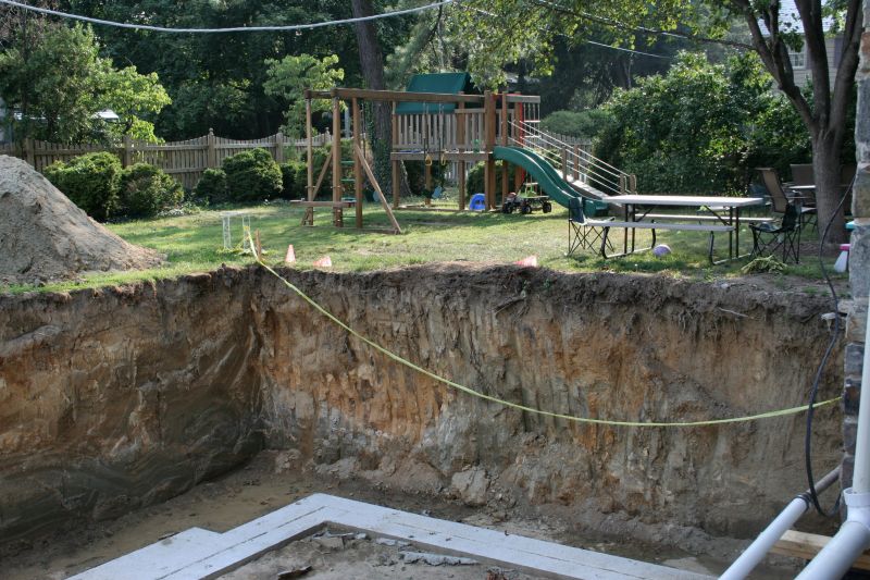 Excavation for Foundation